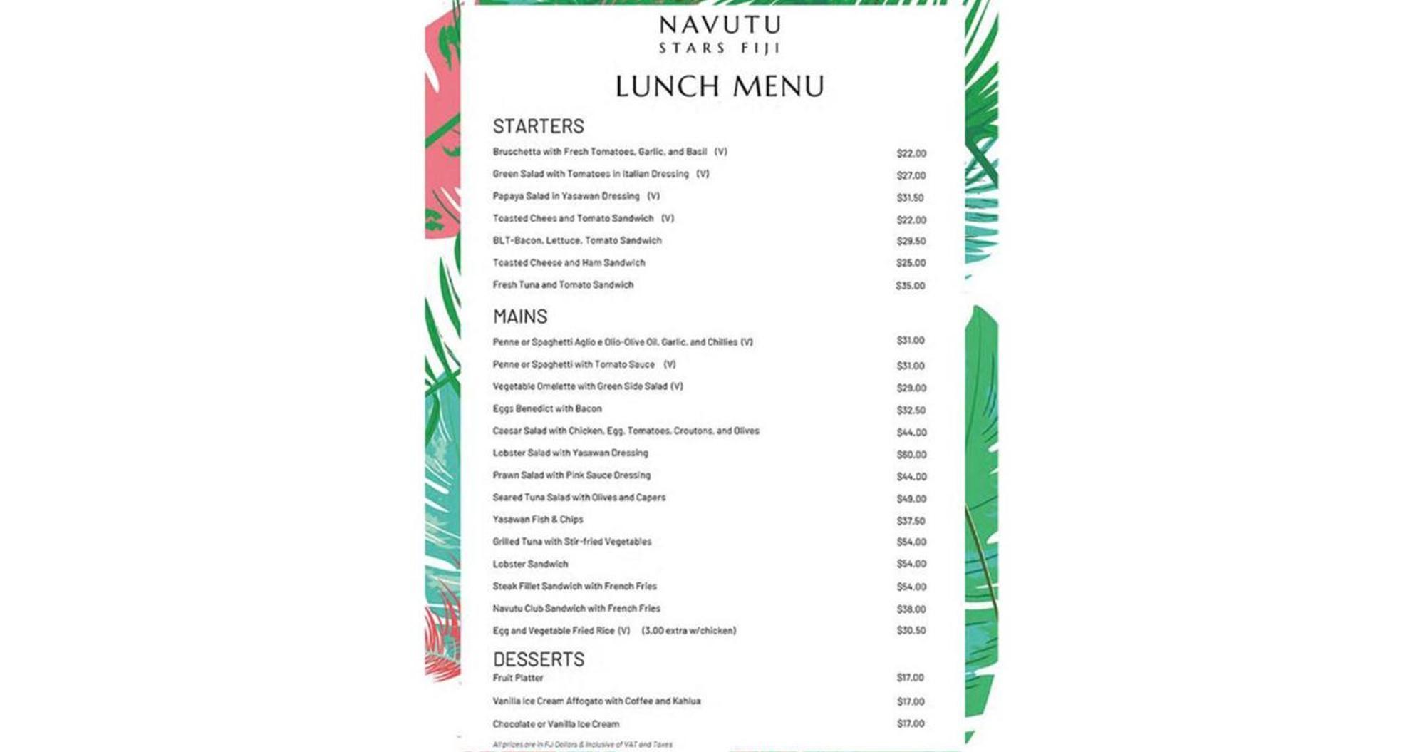 Navutu Stars Resort Matayalevu Eksteriør billede